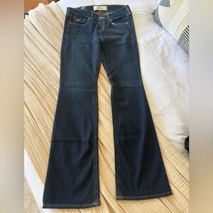 NWT Hollister Dark Blue Venice Boot Jeans 5S